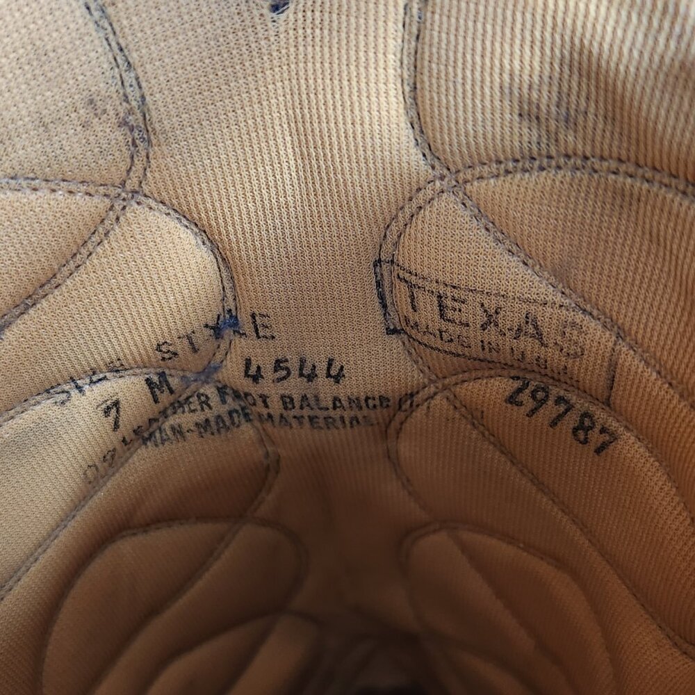 Vintage Justin “Texas” Women’s Western Boots – Size 7M - Picture 4 of 6